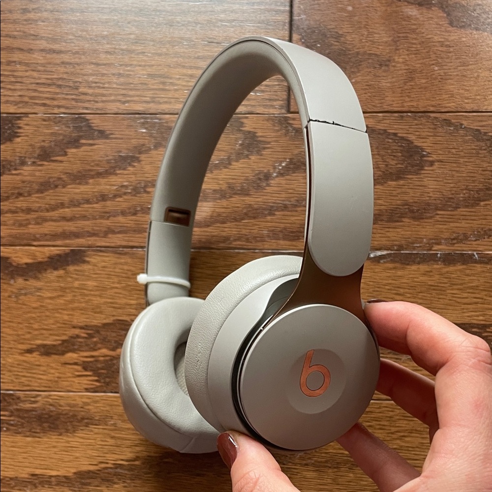 Beats Wireless Headphones in Light Gray